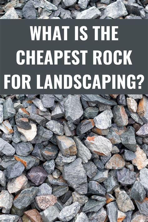 which rocks are cheapest for landscaping